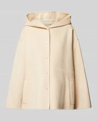 Max Mara Lanawolljacke mit Kapuze Modell 'GENNAIO Beige