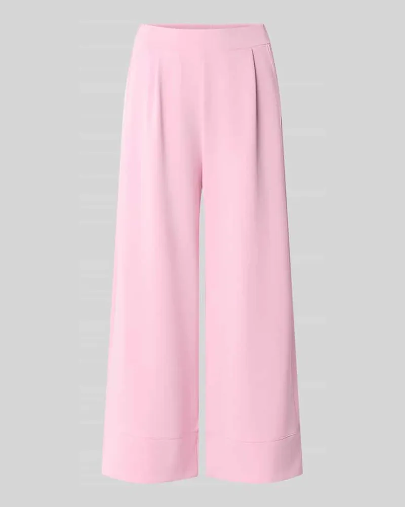 Rich&Royal Wide Leg Sweatpants aus Modal-Mix Rosa