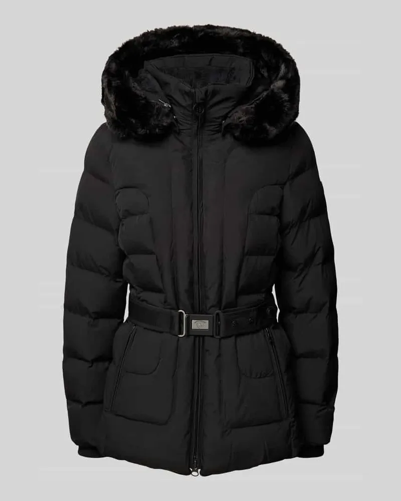 Wellensteyn Shaped Fit Funktionsjacke mit Taillengürtel Modell 'BELTIQUE Black