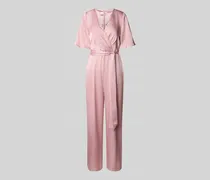 Jumpsuit in Wickel-Optik