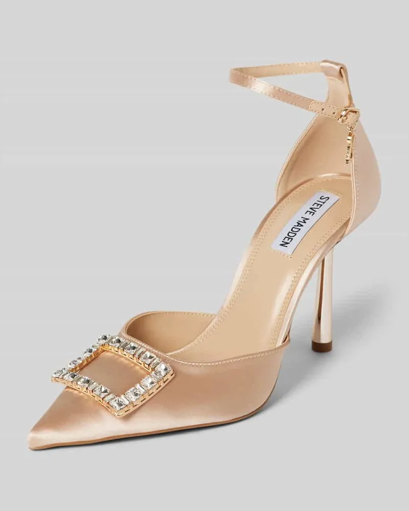 Steve Madden Sandalette mit Applikation Modell 'ACCESSION Beige