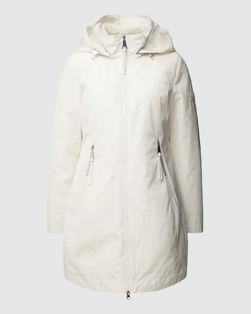 Betty Barclay Parka mit Label-Detail Offwhite