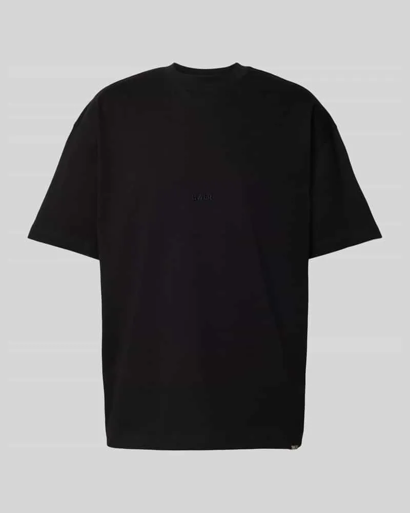 BALR. Oversized T-Shirt mit Label-Stitching Black