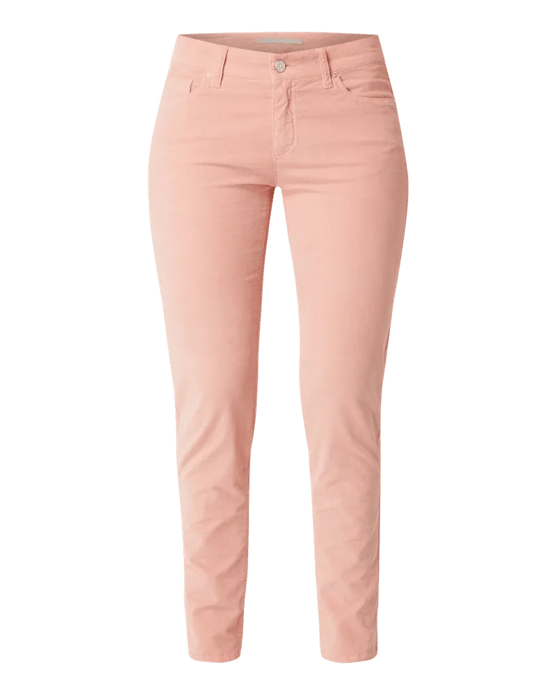 RAFFAELLO ROSSI  Cordhose mit schmal zulaufendem Bein Koralle