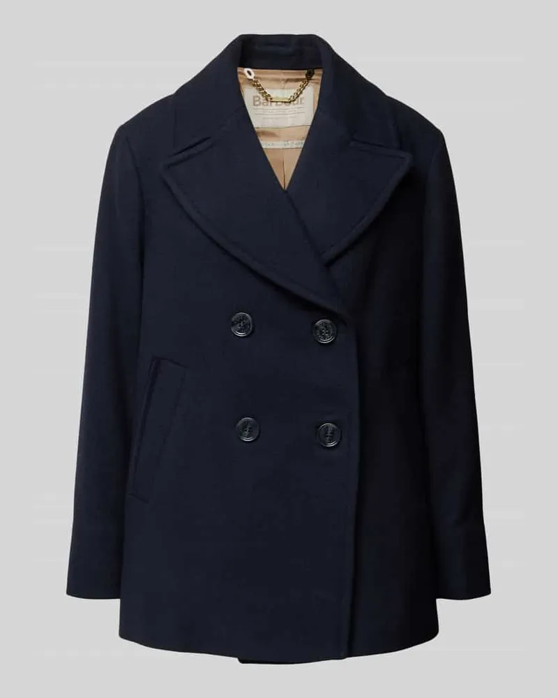 Barbour Oversized Blazer mit Reverskragen Modell 'INGRID Marine