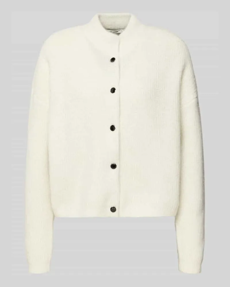 Gestuz Strickjacke mit Stehkragen Modell 'manzi Beige