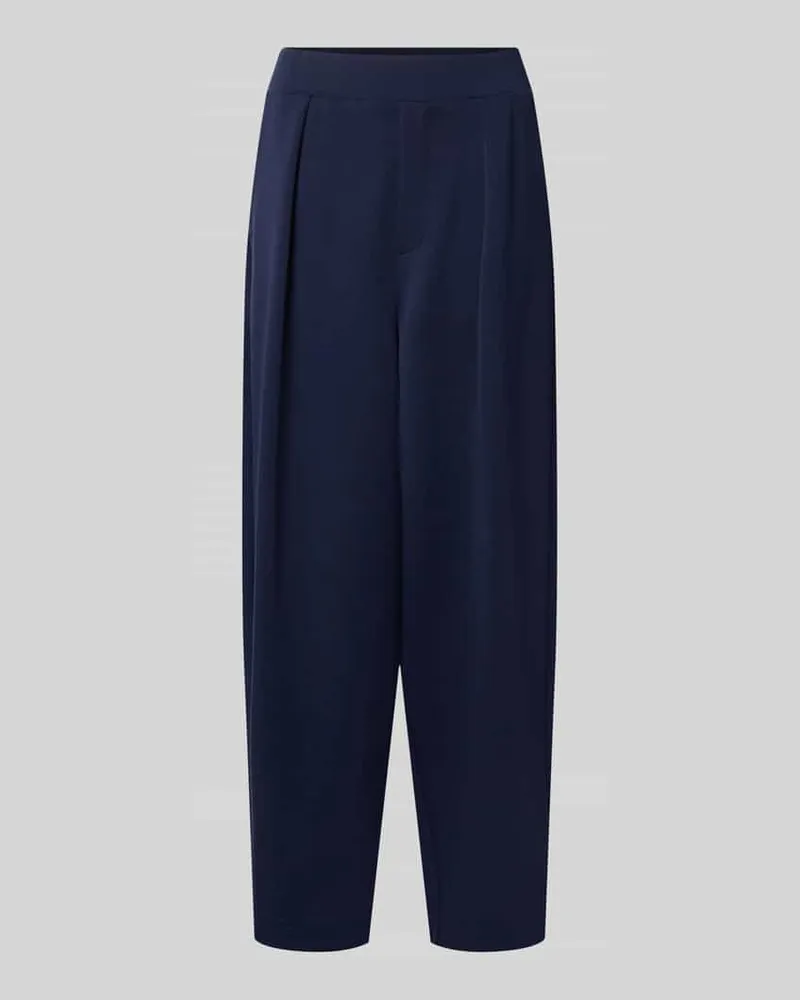 Rich&Royal Barrel Fit Sweatpants aus Modal-Mix Marine