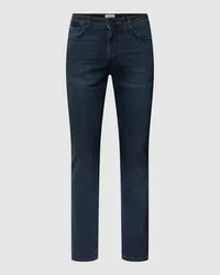 McNeal Jeans mit Label-Patch Aqua