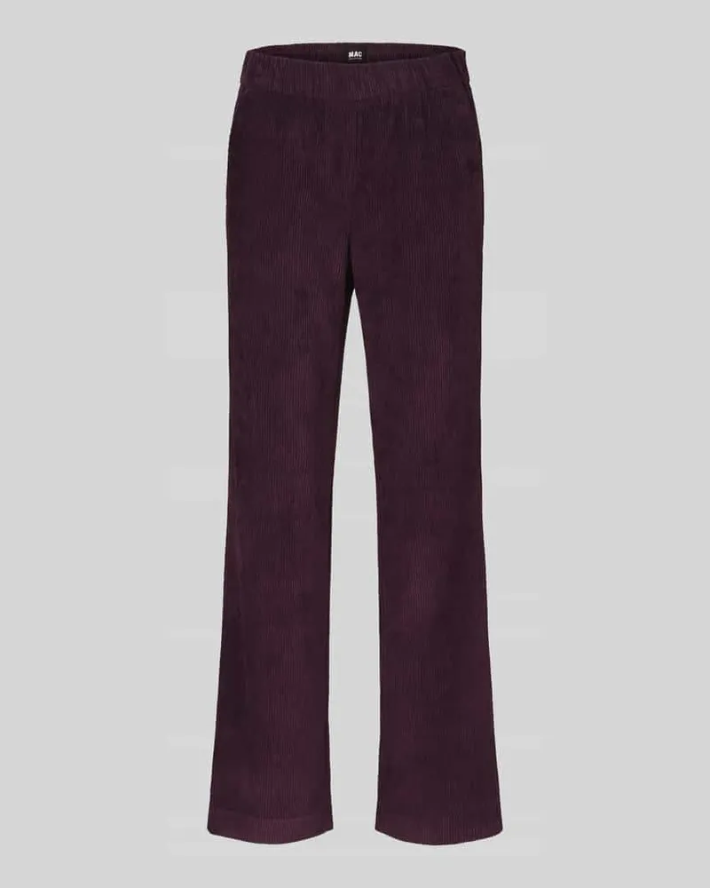 MAC Jeans Weite Hose mit Viskose-Anteil Modell 'CHIARA Purple