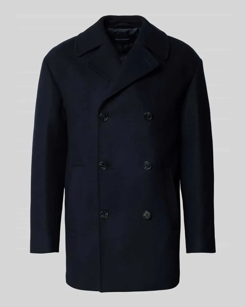 Matinique Mantel aus Woll-Mix Modell 'BURNLEY Marine
