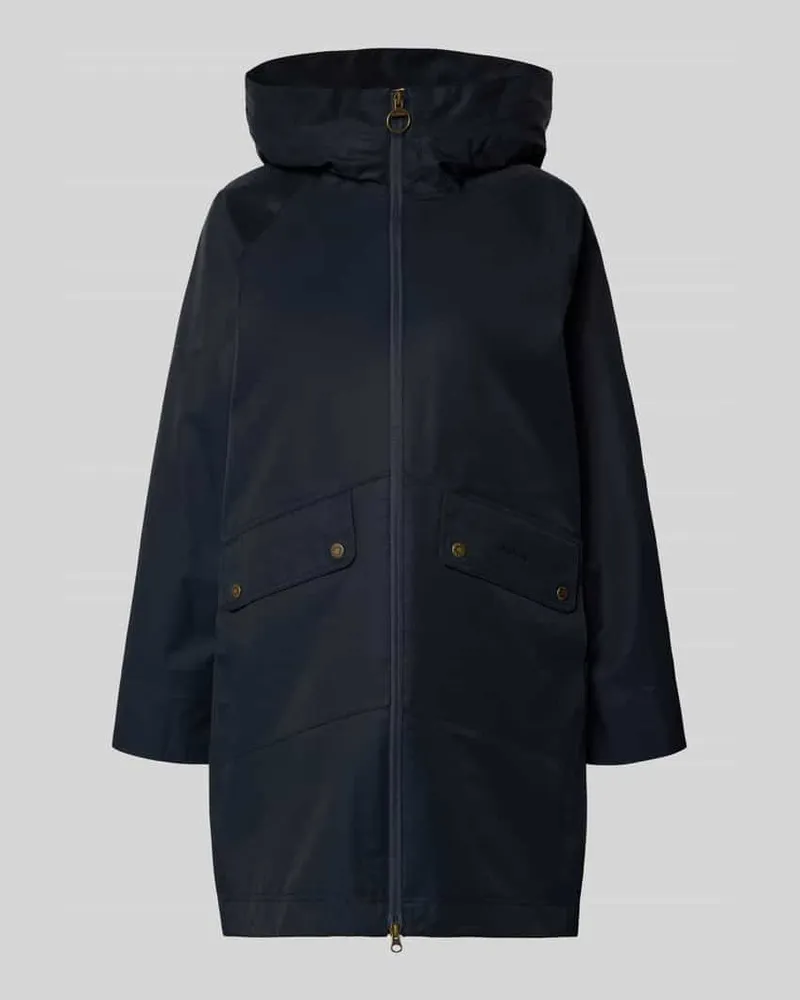 Barbour Regular Fit Parka aus Baumwoll-Mix Marine