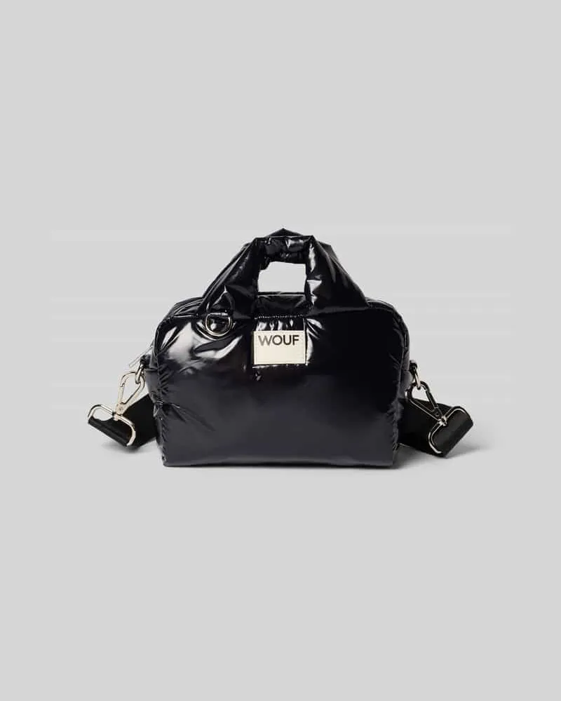 WOUF Bowling Bag mit Logo-Patch Modell 'Nuit Black
