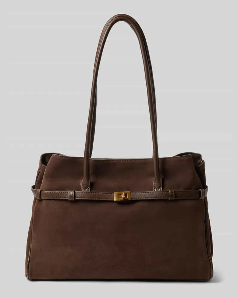 Liebeskind Satchel Bag mit Tragehenkel Modell 'NORI Dunkelbraun