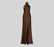 Abendkleid mit Neckholder zum Binden