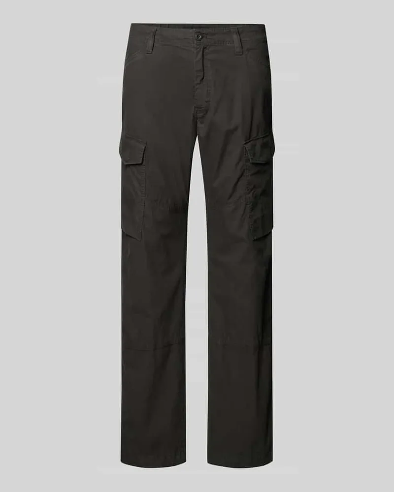 G-STAR RAW Straight Fit Cargohose mit Gesäßtaschen Anthrazit