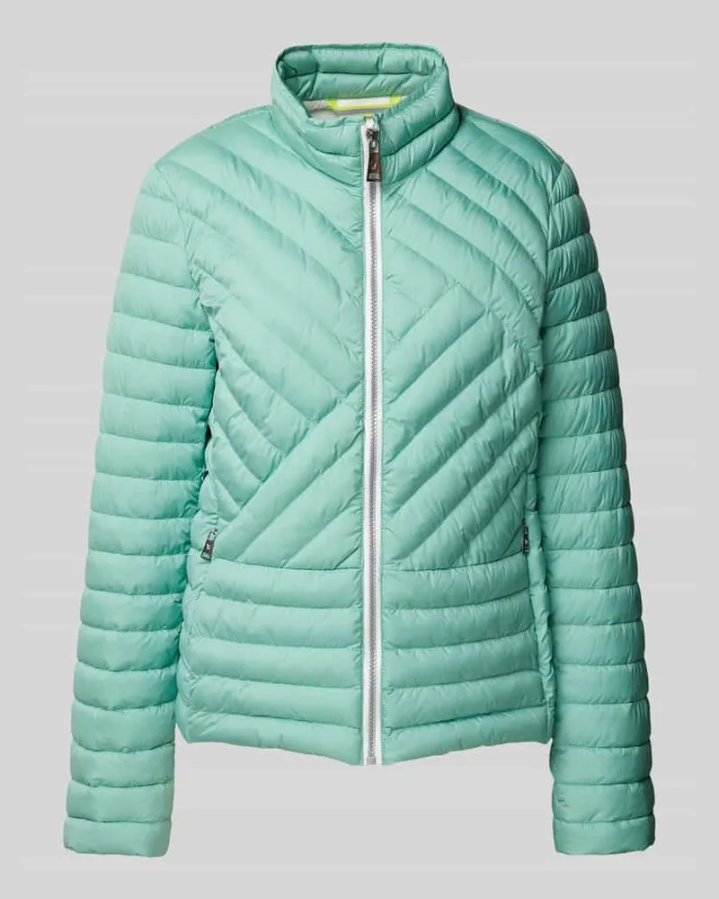 Fuchs Schmitt Steppjacke mit Stehkragen Gruen