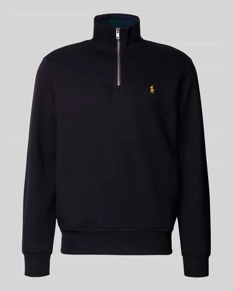 Ralph Lauren Sweatshirt mit Stehkragen Black
