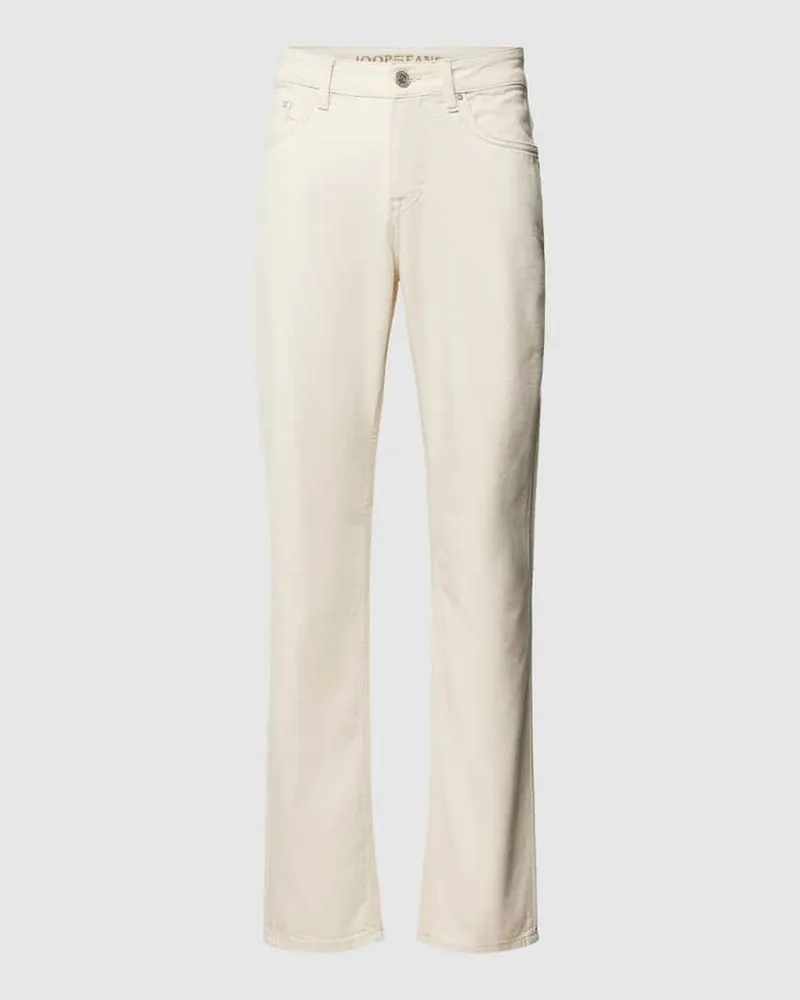 JOOP! Modern Fit Jeans im 5-Pocket-Design Modell 'MITCH Offwhite