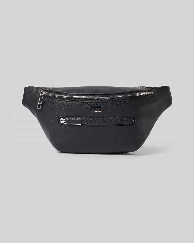 HUGO BOSS Bauchtasche mit Label-Applikation Modell 'RAY Black