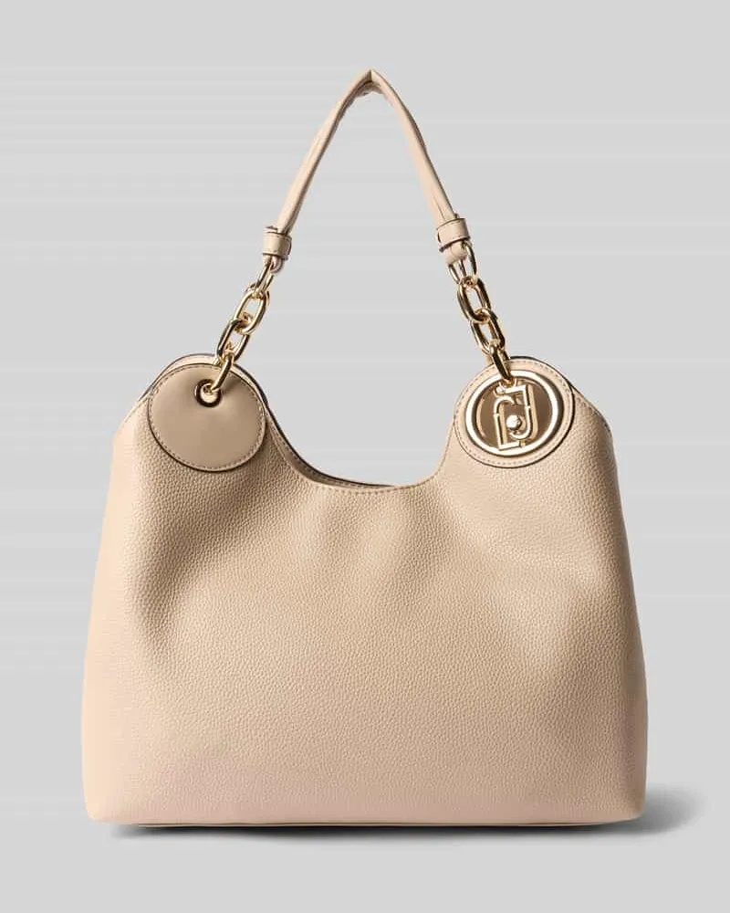 Liu Jo Handtasche mit Magnetverschluss und Tragehenkel Beige