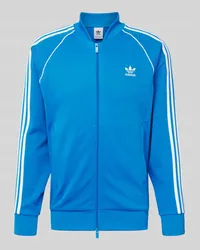 adidas Sweatjacke mit Label-Stitching Royal