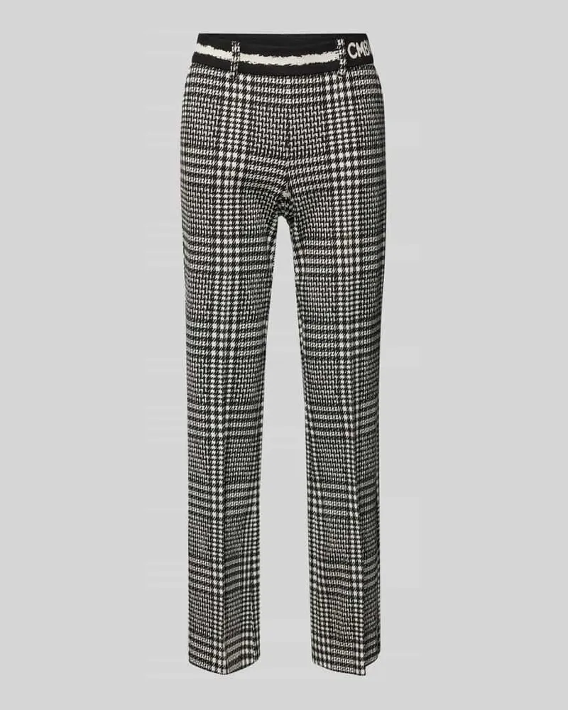 Cambio Cropped Hose mit elastischem Bund Modell 'FRANCOISE Black