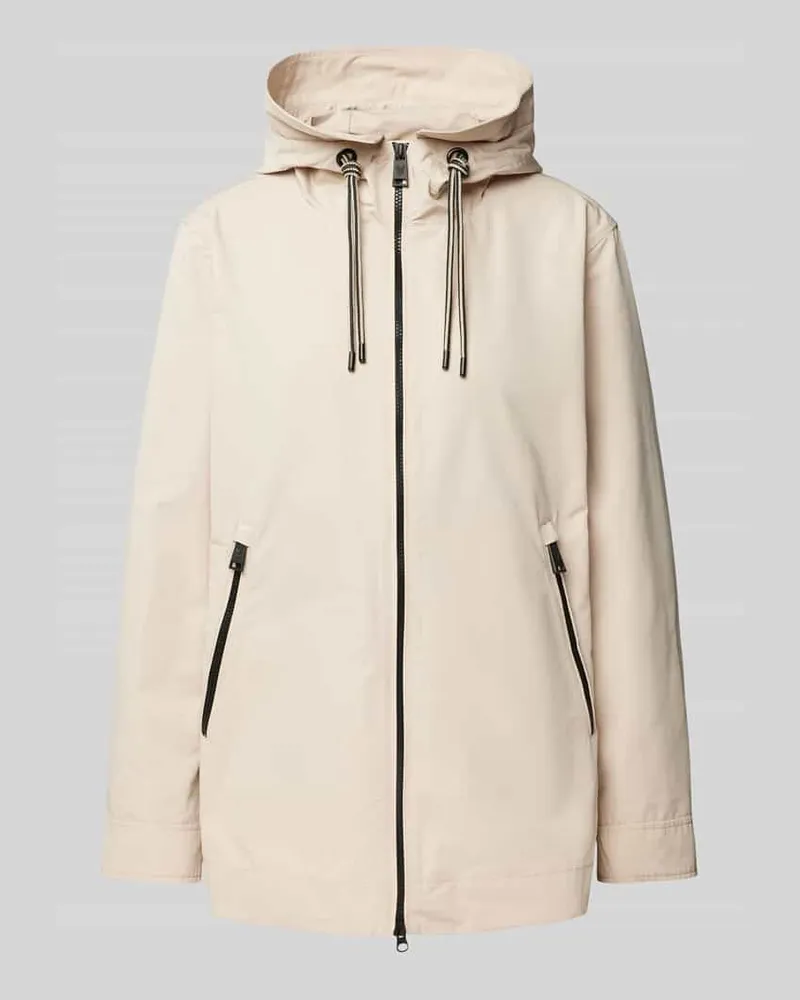 Fuchs Schmitt Jacke mit Reißverschlusstaschen Kitt