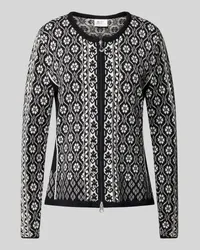 Dale of Norway Cardigan mit Zweiwege-Reißverschluss Modell 'SINGSAKER Black