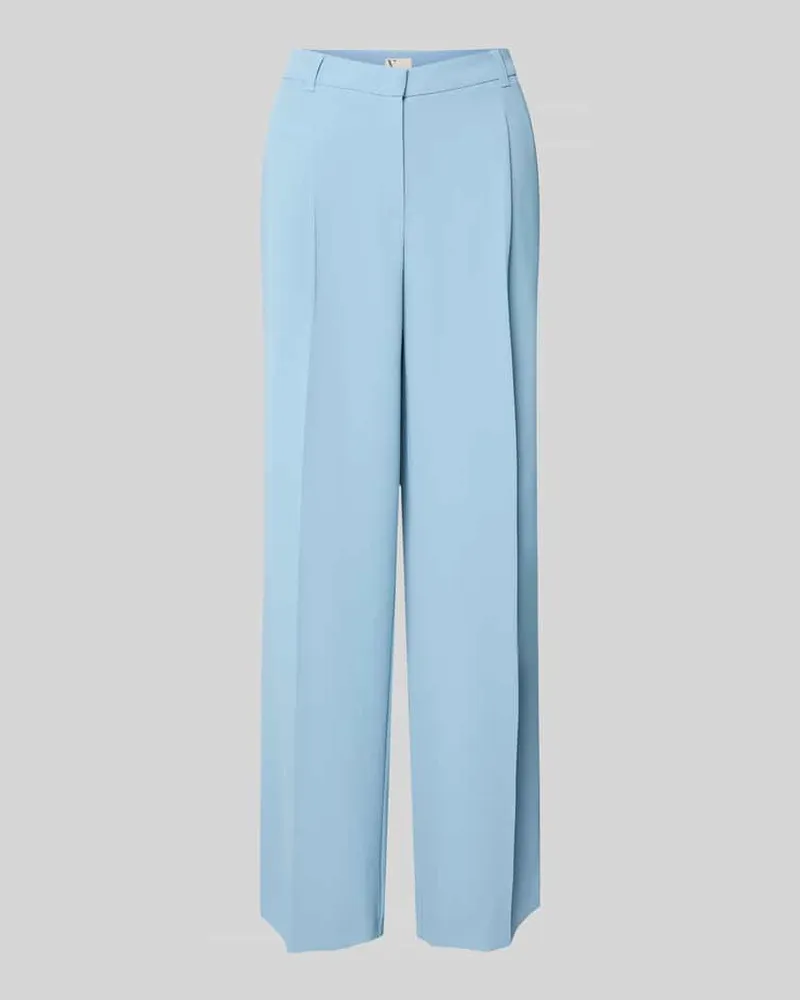 Vera Mont Stoffhose mit Bügelfalte Hellblau