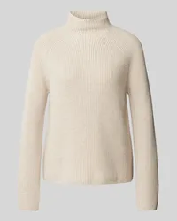 Marc O'Polo Strickpullover mit Rollkragen Sand