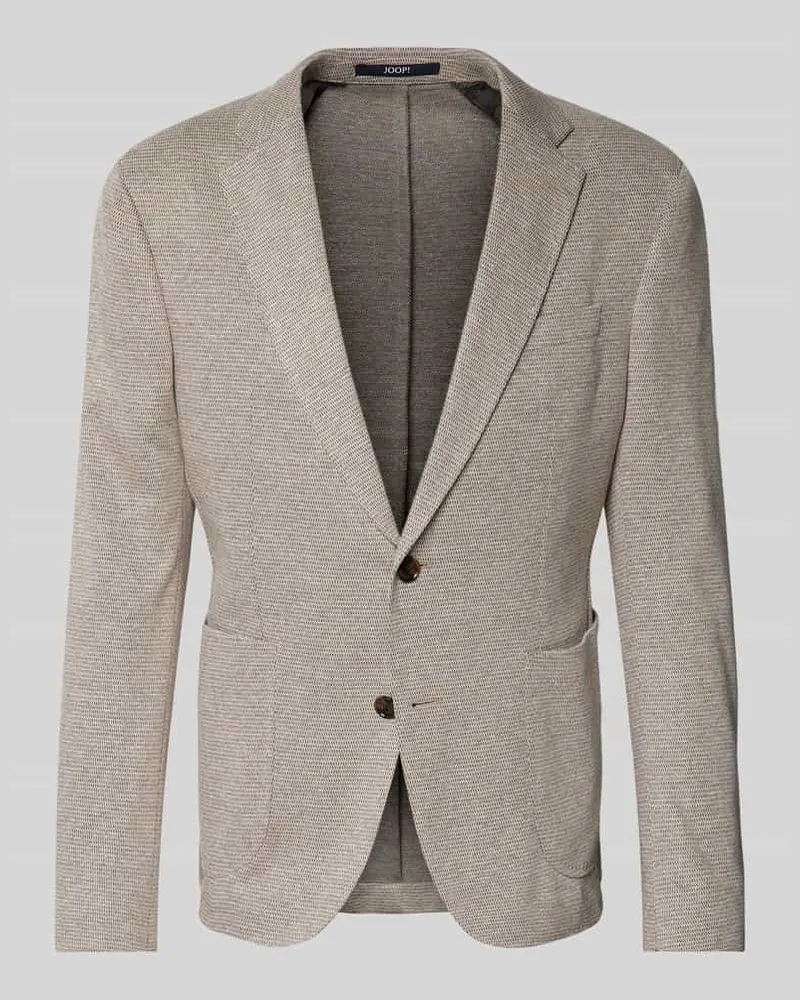 JOOP! 2-Knopf-Sakko mit Webmuster Modell 'HOVEREST Beige