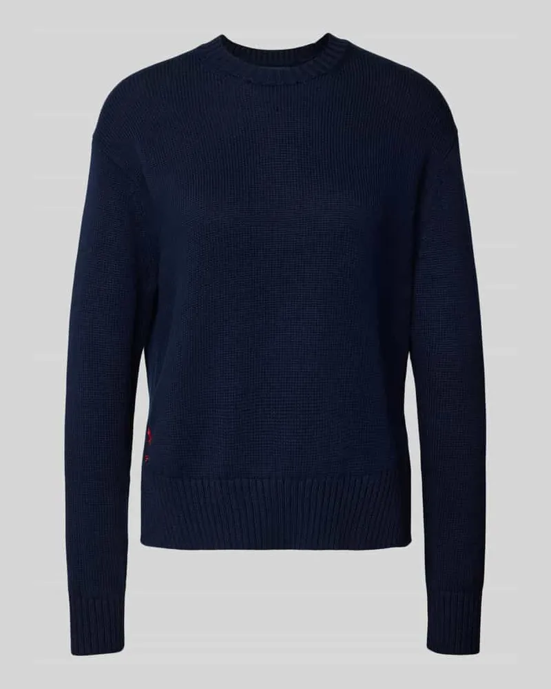 Ralph Lauren Strickpullover mit Logo-Stitching Marine