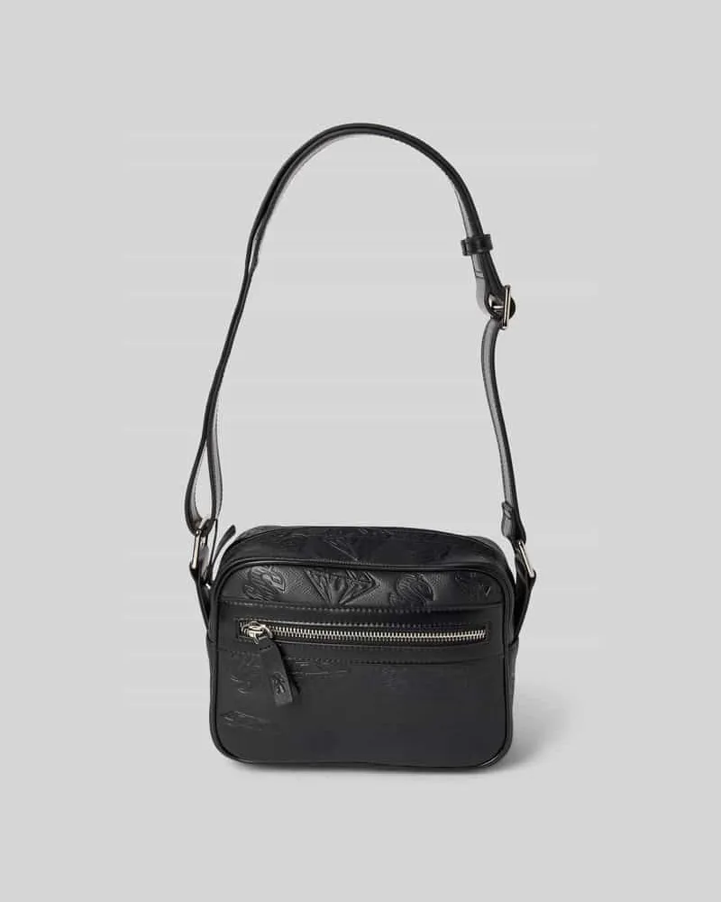 Billionaire Boys Club Crossbody Bag mit Label-Prägungen Black
