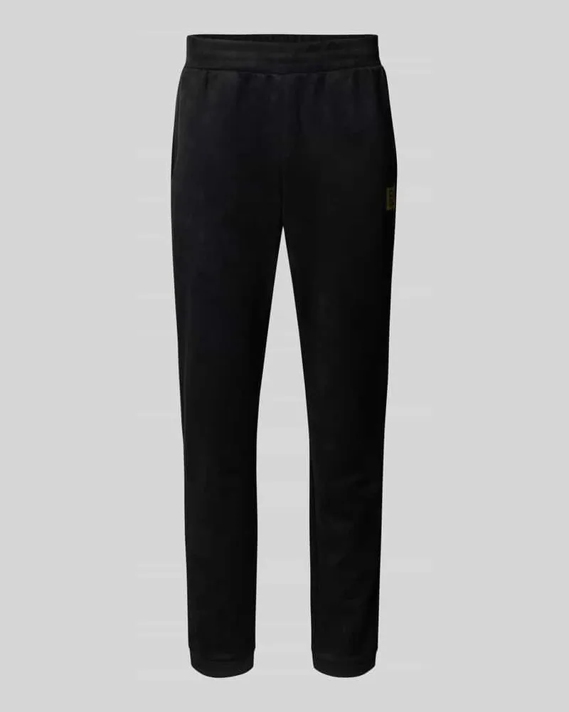 EA7 Sweatpants mit Label-Detail Black