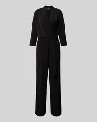 S.Oliver Jumpsuit in Wickel-Optik Black