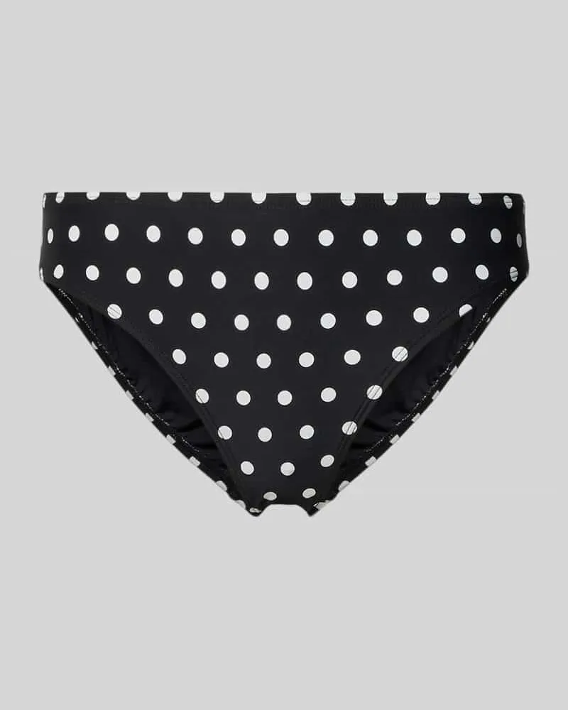 Michael Kors High Leg Bikini-Slip Modell 'CLASSIC DOT Black