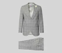 Slim Fit Anzug mit 2-Knopf-Sakko Modell 'Paul/Paco