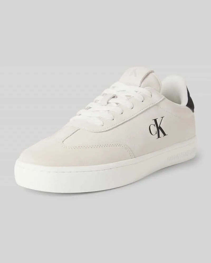 Calvin Klein Sneaker mit Label-Print Modell 'CLASSIC Weiss