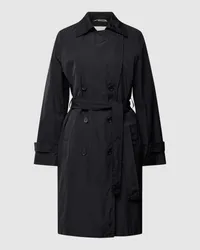 Marc O'Polo Trenchcoat mit Umlegekragen Black