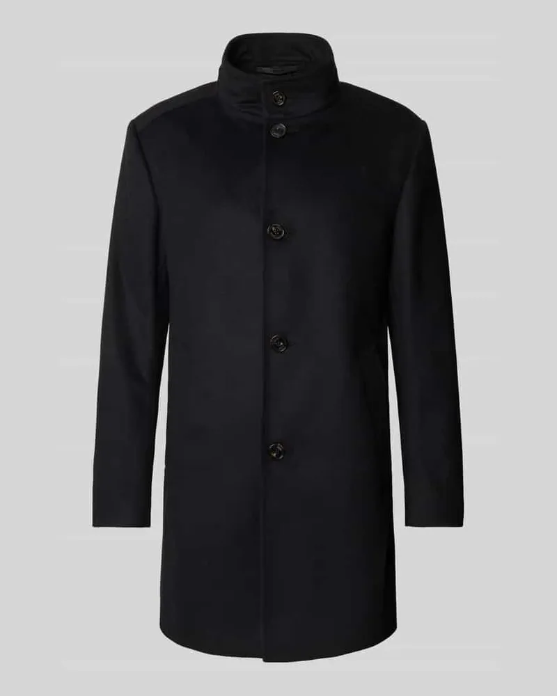 JOOP! Wollmantel mit Kaschmir-Anteil Modell 'MARON Black
