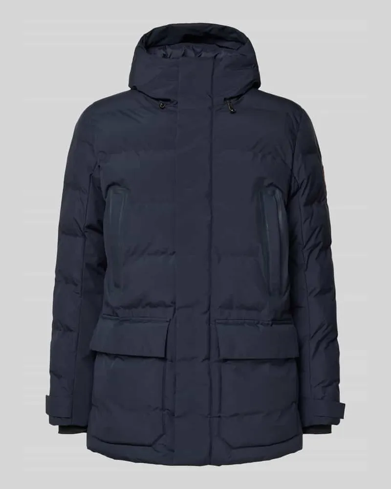 Save The Duck Steppjacke mit Kapuze Modell 'QUINLAN Marine