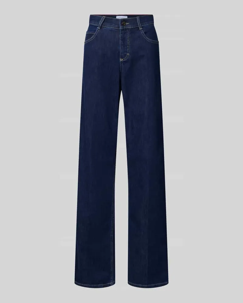 ANGELS  Jeans mit 5-Pocket-Design Modell 'LIZ Dunkelblau