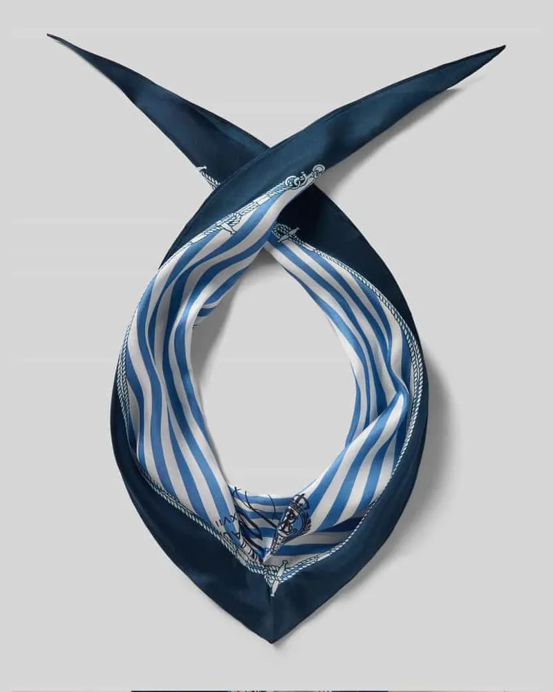 Ralph Lauren Tuch aus reiner Seide Modell 'NUTICL S DMD Dunkelblau