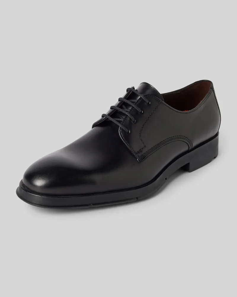 Lloyd Derby-Schuhe aus Leder Modell 'NANTES Black