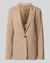 Calvin Klein Blazer aus Viskose mit Reverskragen Beige