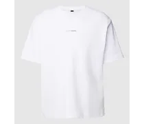 T-Shirt mit Label-Print Modell 'JANSO