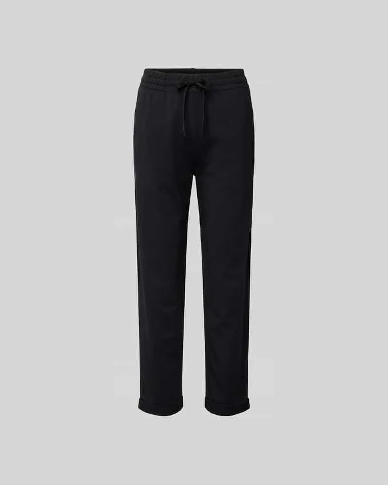 Juvia Sweatpants mit elastischem Bund Black