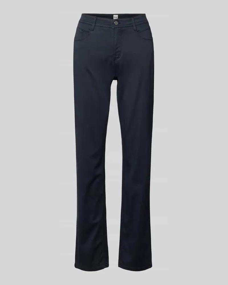 Brax Flared Fit Stoffhose mit Lyocell-Anteil Modell 'Carola Marine