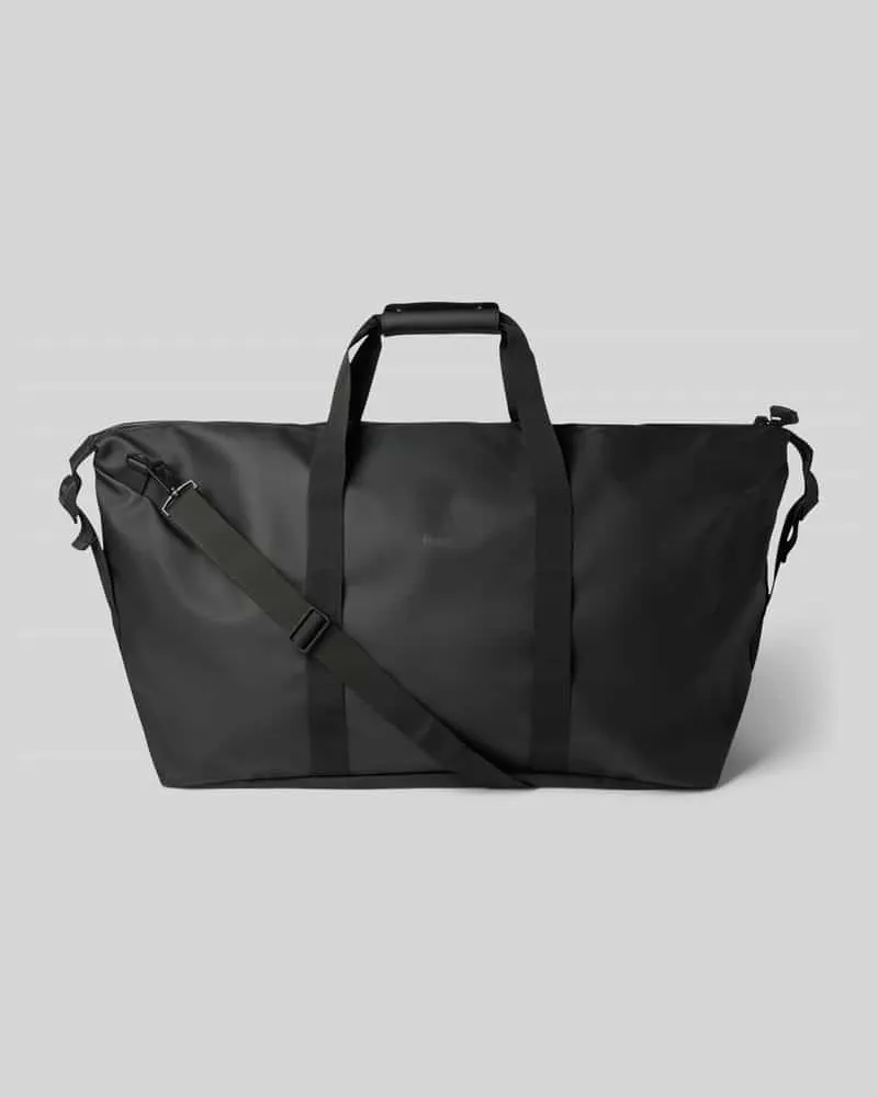 RAINS Weekend Bag mit Logo-Detail Modell 'Hilo Black