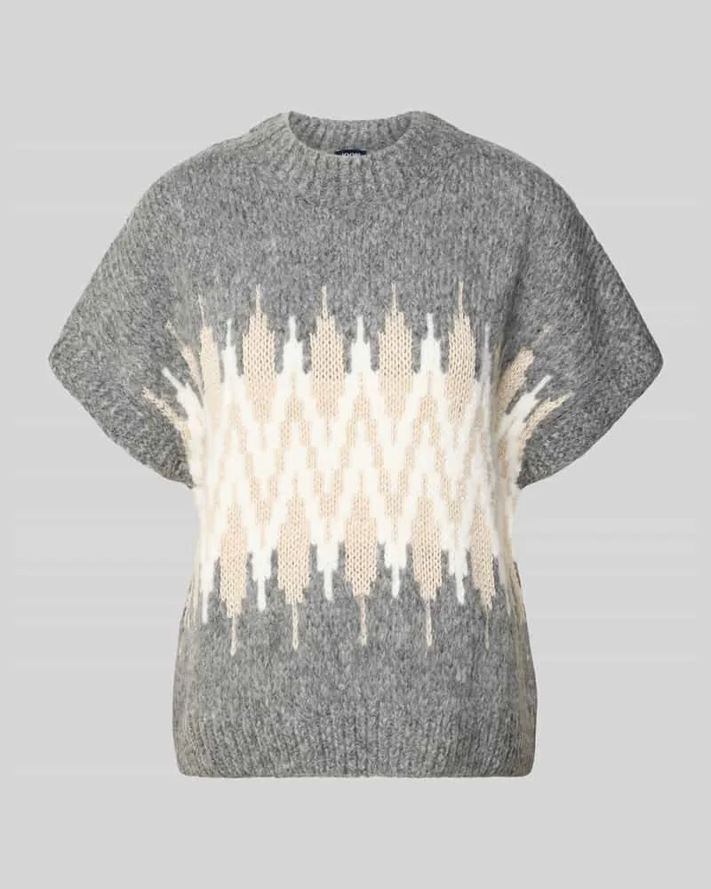 JOOP! Regular Fit Shirt mit Woll-Viskose-Kaschmir-Anteil Hellgrau